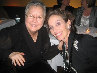 Christine Lavin with Andrea Marcovicci Photo